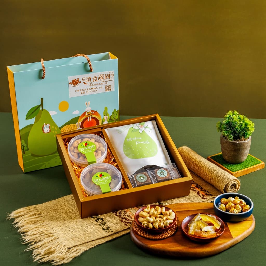 麻豆柚香禮盒與手作食品｜菩提澄園庇護工場